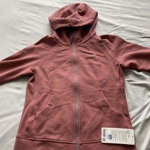 Lululemon Scuba Full Zip Hoodie Spiced Chai Size 14